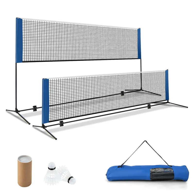 10-Foot Portable Multi-Sport Net Kit — Compact Setup for Badminton, Volleyball & Pickleball Play