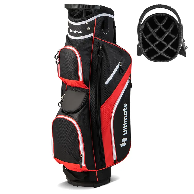 14-Compartment All-Terrain Golf Cart Bag for Men and Women — Lightweight & Organized Carry Solution