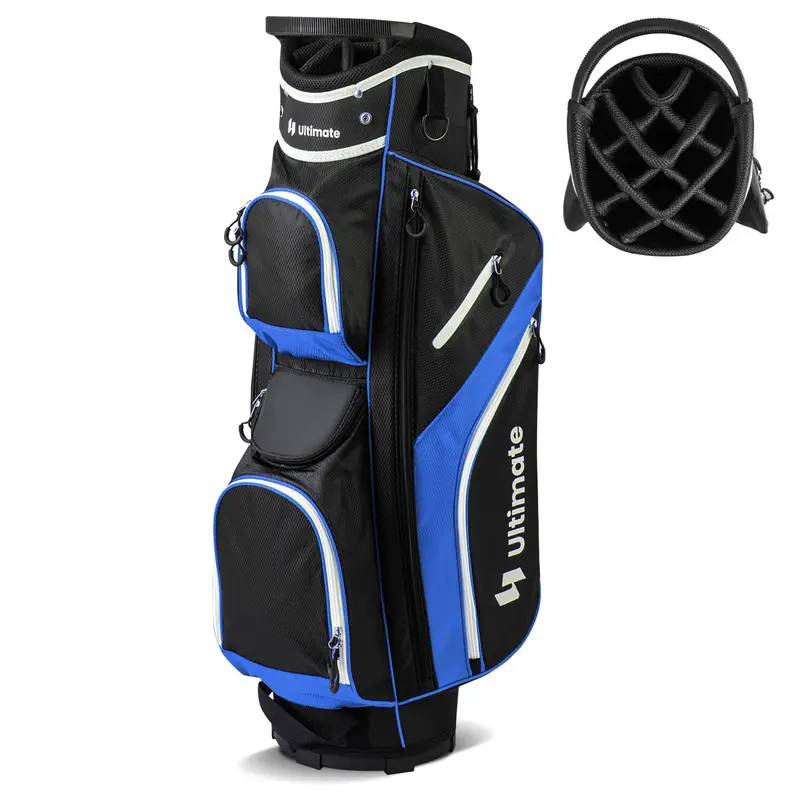 14-Compartment All-Terrain Golf Cart Bag for Men and Women — Lightweight & Organized Carry Solution