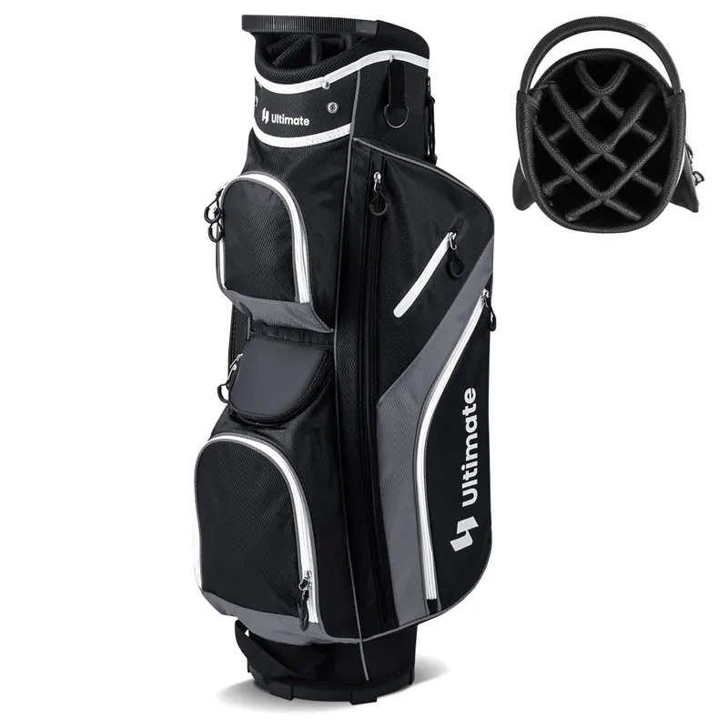 14-Compartment All-Terrain Golf Cart Bag for Men and Women — Lightweight & Organized Carry Solution