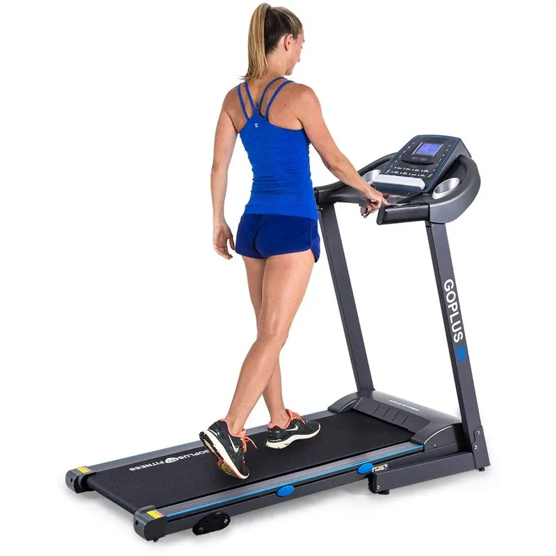 2.25 HP Incline-Ready Folding Treadmill – Superfit Electric Treadmill with Customizable Slope Settings