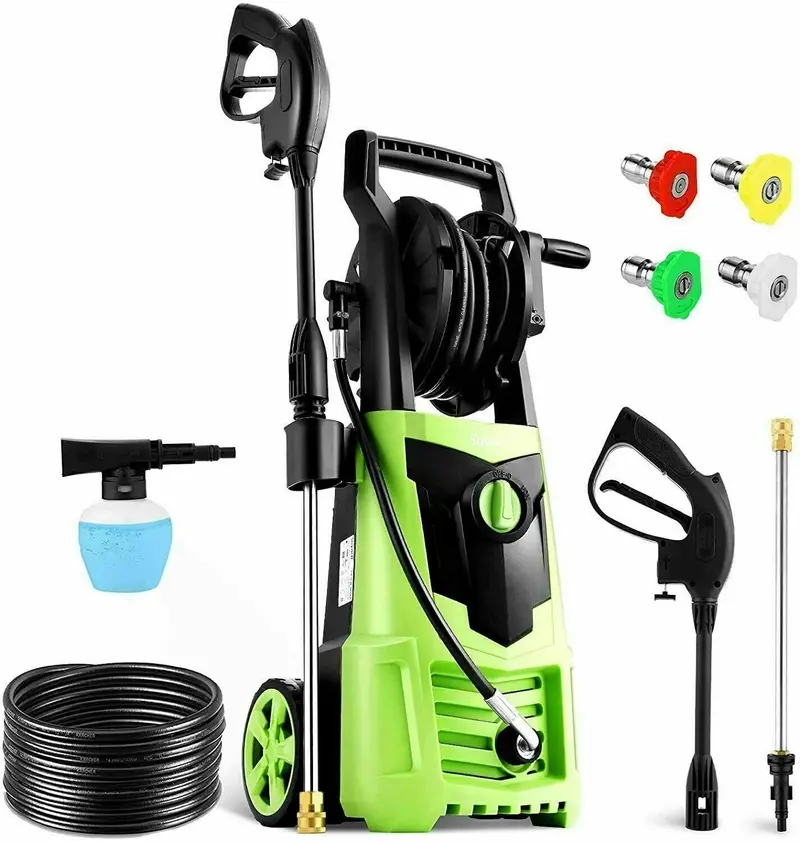 3000 PSI Electric Pressure Washer by Suyncll – 2.4 GPM High-Efficiency Cleaning System