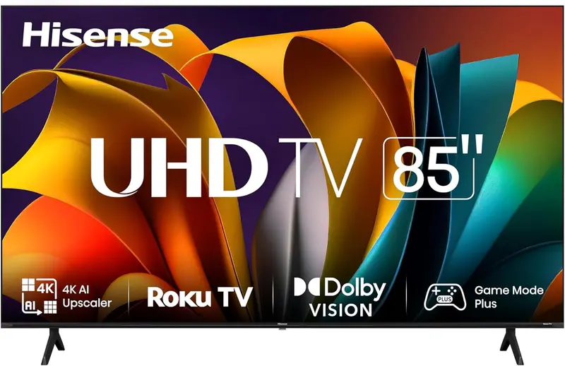 4K Ultra HD Roku Smart TV – HDR-Compatible LED Display with Integrated Streaming Platform