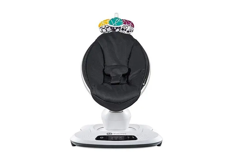 4moms mamaRoo4 Smart Baby Swing – Bluetooth-Connected Rocker Featuring Five Natural Motion Patterns 2