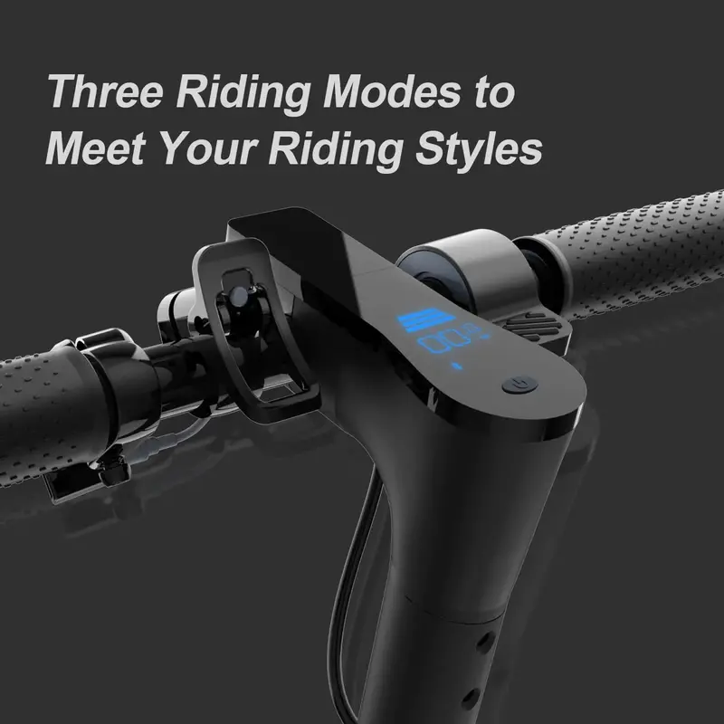 500W Foldable Electric Scooter for Adults – 10-Inch Solid Tires, 18-Mile Range & 19 MPH Top Speed