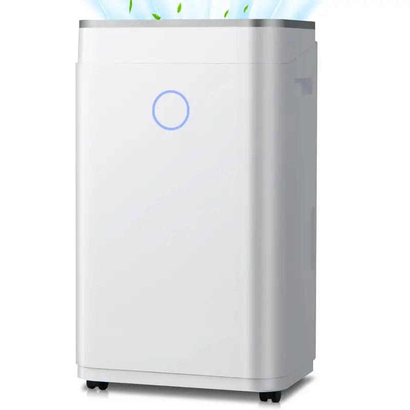 60-Pint High-Efficiency Dehumidifier for Areas up to 4000 Sq. Ft – Digital Control Panel & Spacious Water Tank