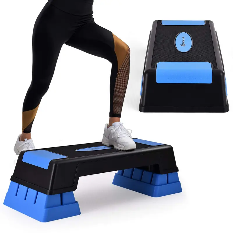 Adjustable 30-Inch Aerobic Stepper – Modular 5/7/9-Inch Height System for Home Fitness Workouts 2