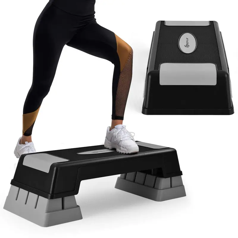 Adjustable 30-Inch Aerobic Stepper – Modular 5/7/9-Inch Height System for Home Fitness Workouts