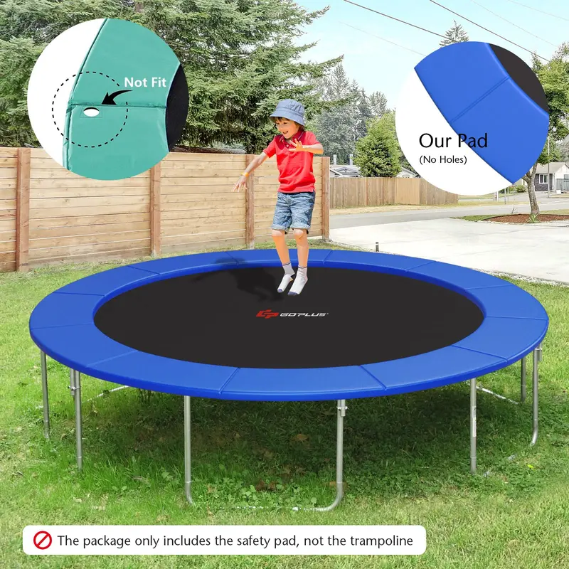 Adjustable Trampoline Safety Pad – Universal Fit for 8FT–16FT Round Jumping Surfaces