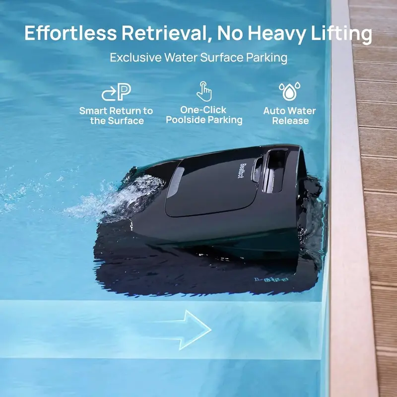 Beatbot AquaSense 2 Pro Cordless Robotic Pool Cleaner — Smart 5-in-1 Cleaning for Pools Up to 3,875 Sq Ft