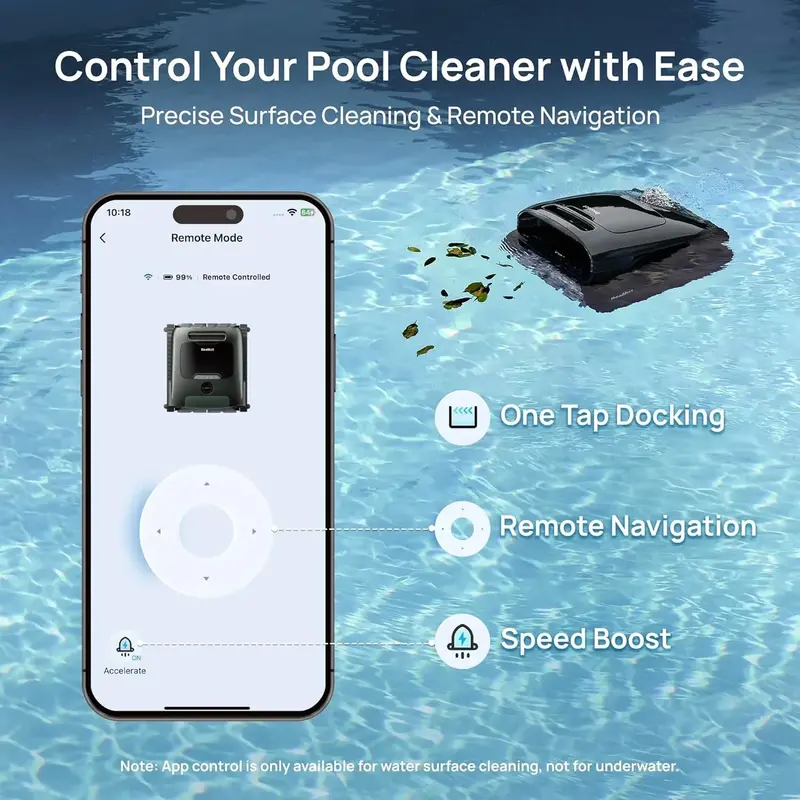 Beatbot AquaSense 2 Pro Cordless Robotic Pool Cleaner — Smart 5-in-1 Cleaning for Pools Up to 3,875 Sq Ft