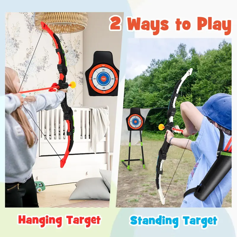 Beginner Archery Set for Kids – Safe Bow and Arrow Toy for Ages 6 and Up