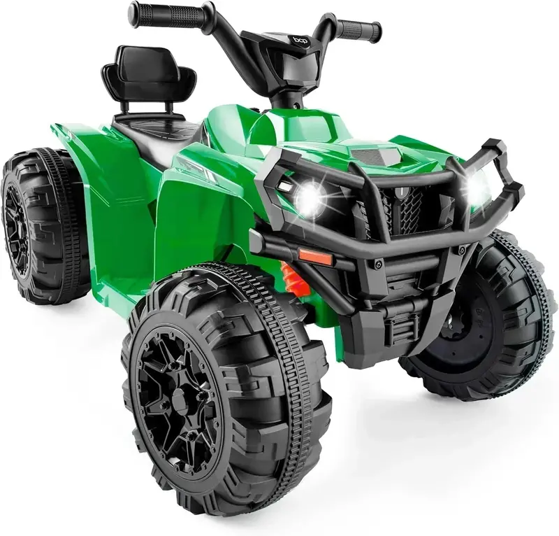 Best Choice Products 12V Kids’ Electric ATV Ride-On – 4-Wheel Quad with Bluetooth Speaker & Safety Features
