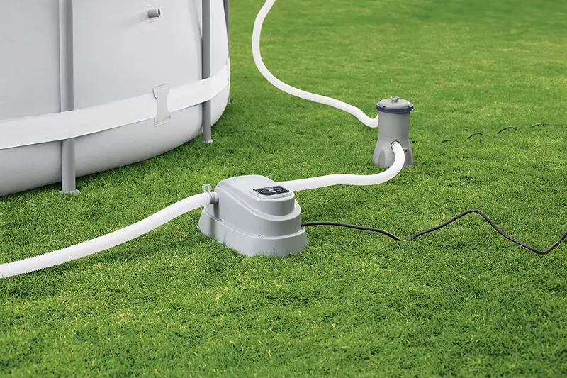 Bestway Electric Pool Heater Compatible with Above-Ground and In-Ground Swimming Pools