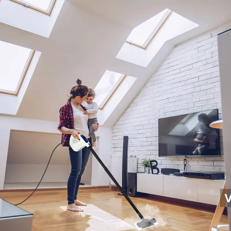 Compact Handheld Steam Cleaner – Multi-Surface Deep-Cleaning Tool for Floors, Fabrics & More 2