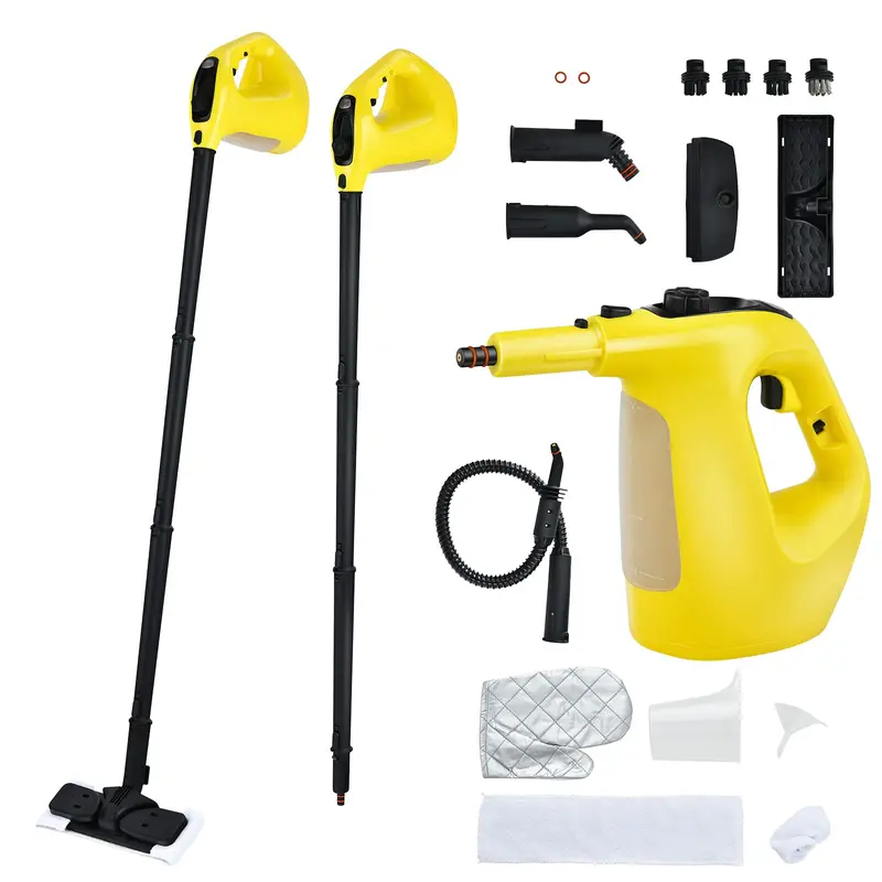 Compact Handheld Steam Cleaner – Multi-Surface Deep-Cleaning Tool for Floors, Fabrics & More