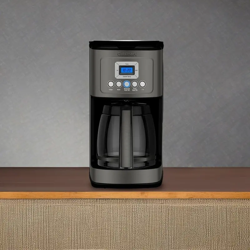 Cuisinart DCC-3200P1 Fully Automatic Drip Coffee Maker – Adjustable Brew Strength and Customizable 1–4 Cup Programming