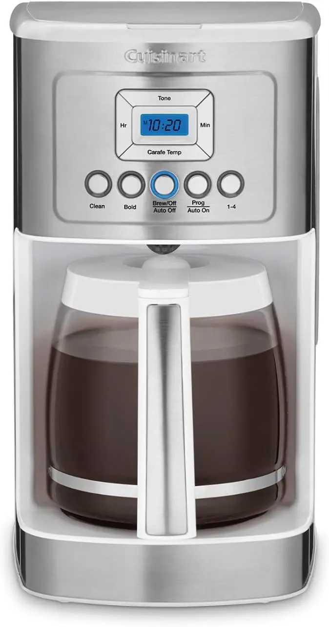 Cuisinart DCC-3200P1 Fully Automatic Drip Coffee Maker – Adjustable Brew Strength and Customizable 1–4 Cup Programming 2
