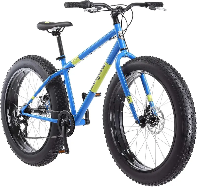 Dolomite Fat-Tire Mountain Bike – Men’s All-Terrain Cruiser Built for Off-Road Adventure and Stability