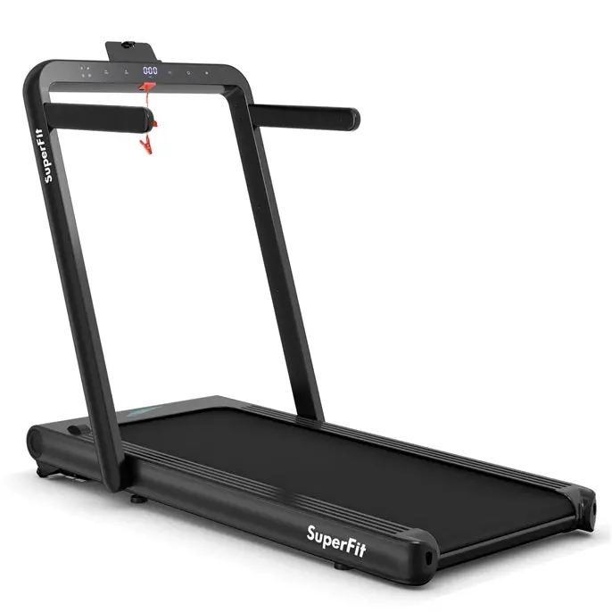 Dual-Function Under-Desk Folding Treadmill – 4.75HP Motor with App Compatibility and Compact Design