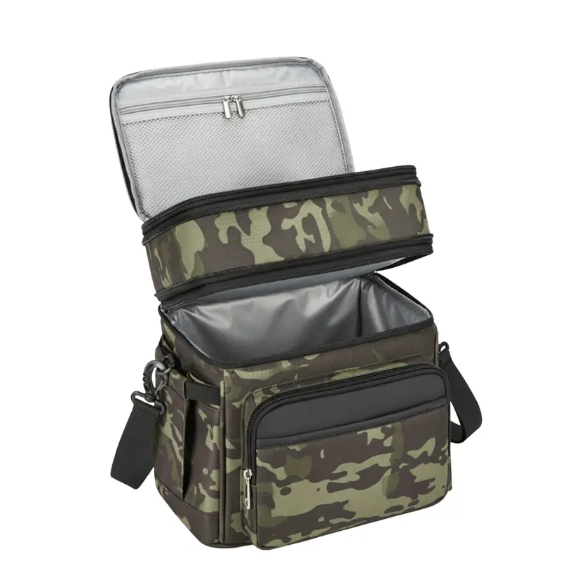 Dual-Volume Insulated Lunch Bag – Expandable 15L/22L Thermal Carrier