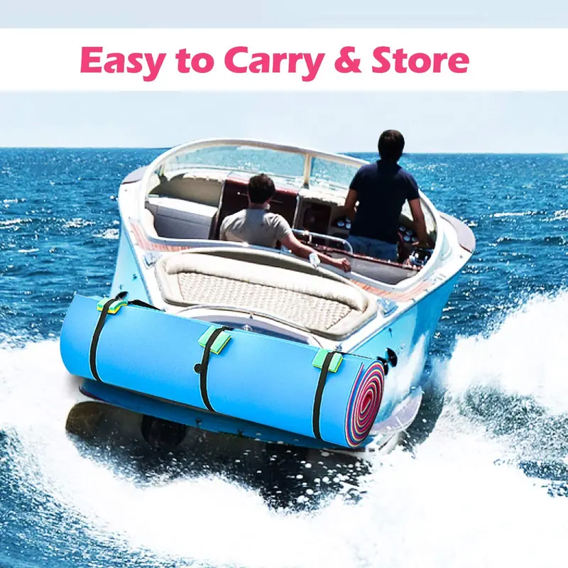 Extra-Large Floating Water Mat – Tear-Resistant XPE Foam Platform (18' × 6' or 12' × 6')