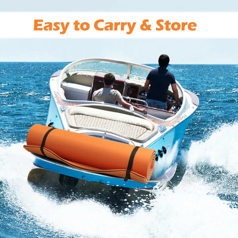 Extra-Large Floating Water Mat – Tear-Resistant XPE Foam Platform (18' × 6' or 12' × 6')