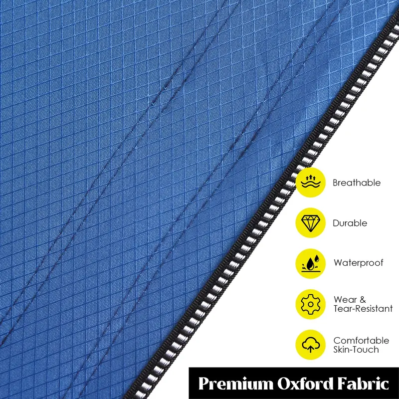 Extra-Wide Reinforced Camping Cot – 28.5-Inch Wide, 882 LB Support Capacity