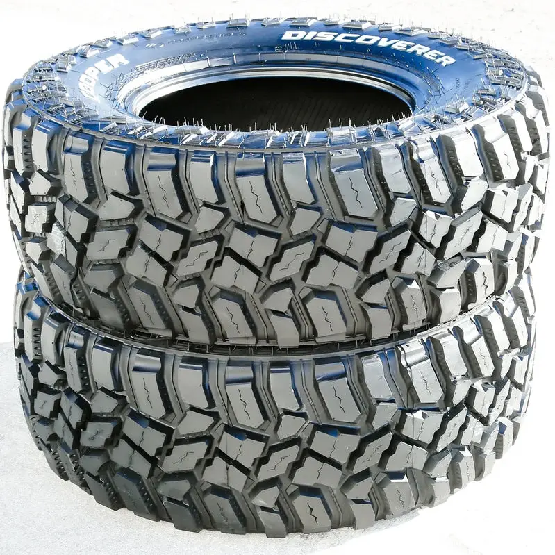 Four Cooper STT Pro LT 275/70R18 E-Rated Off-Road Mud-Terrain Tires with Bold Tread Pattern