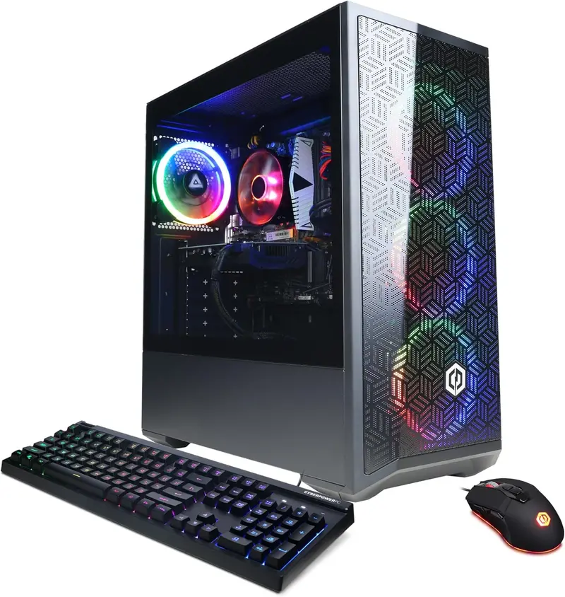 Gamer Xtreme VR Gaming PC — Intel Core i5-13400F, NVIDIA RTX 4060 8GB, 16GB DDR5 RAM, 1TB PCIe Gen4 SSD, Wi-Fi 6, Windows 11 Home