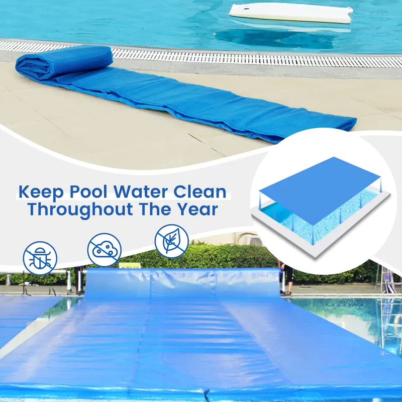 Heavy-Duty All-Season Pool Cover for In-Ground and Above-Ground Pools