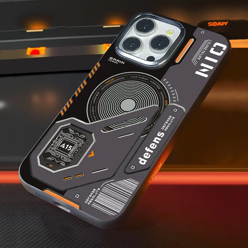 Heavy-Duty Protective iPhone Case with MagSafe Support