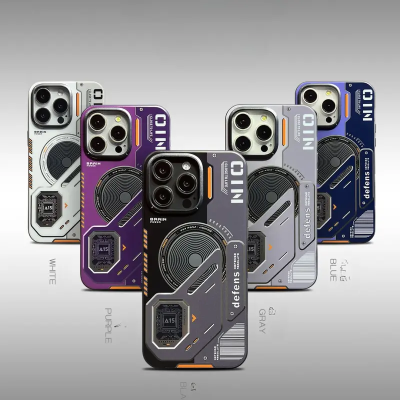 Heavy-Duty Protective iPhone Case with MagSafe Support