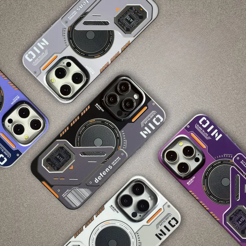 Heavy-Duty Protective iPhone Case with MagSafe Support