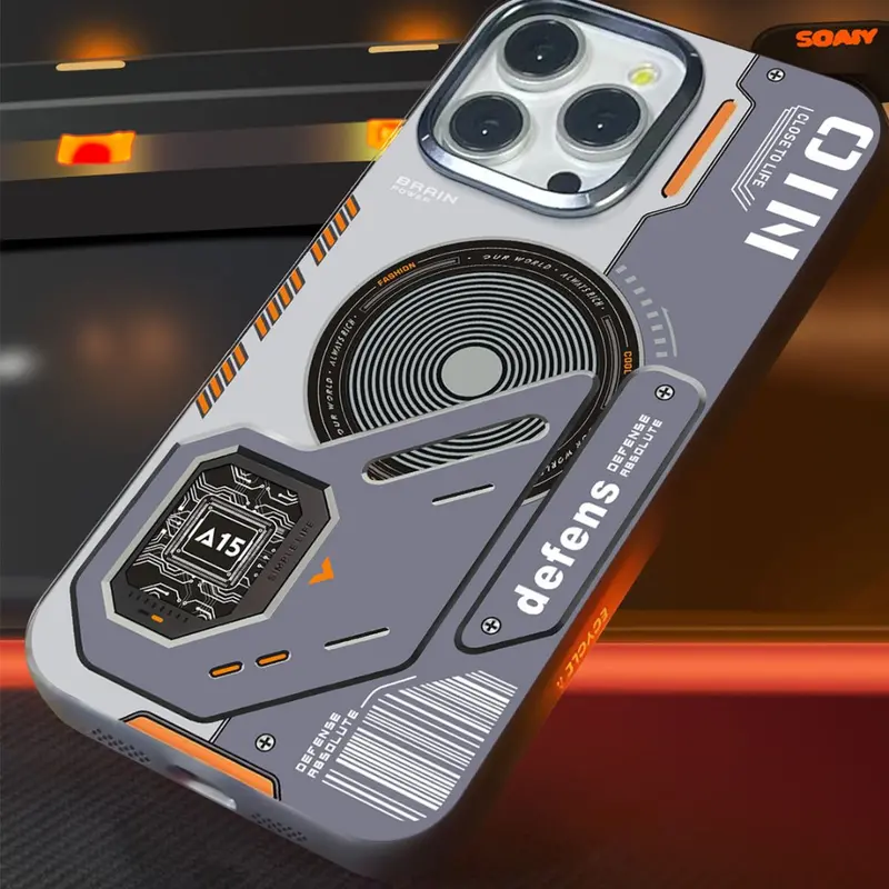 Heavy-Duty Protective iPhone Case with MagSafe Support