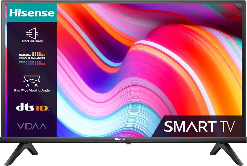 Hisense 55E6NTUK 55-Inch 4K UHD Smart TV – Dolby Vision, VRR, ALLM, AI Sports Mode, Vidaa OS with Netflix, Disney+, YouTube & Now TV (2024 Model) 2