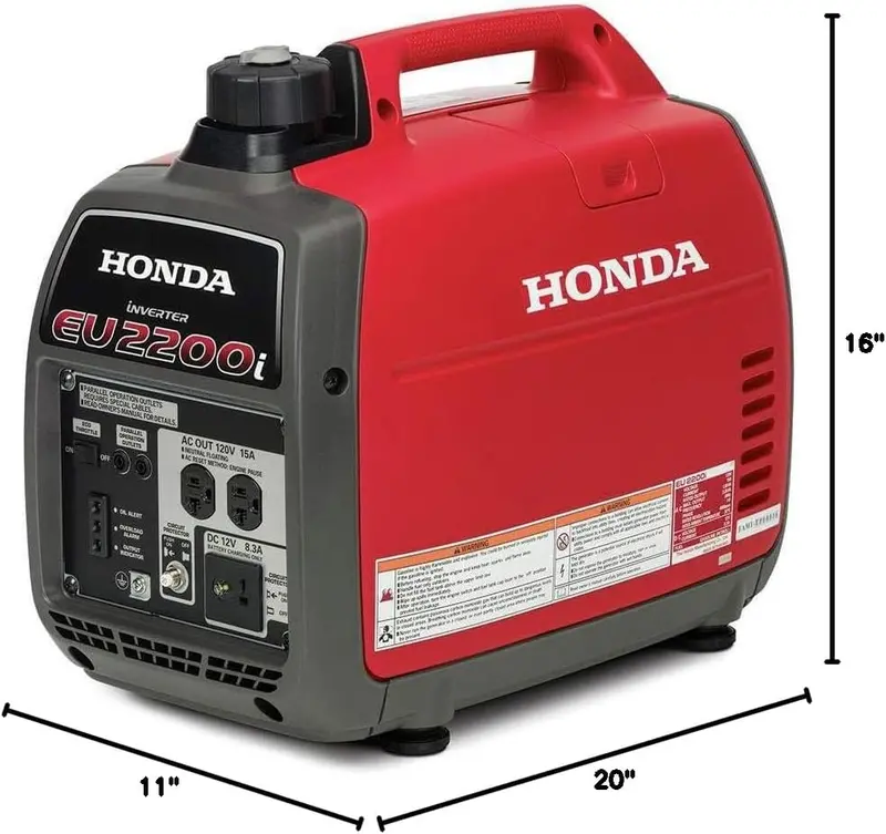 Honda EU2200i 2200W Quiet Inverter Generator with CO Detection