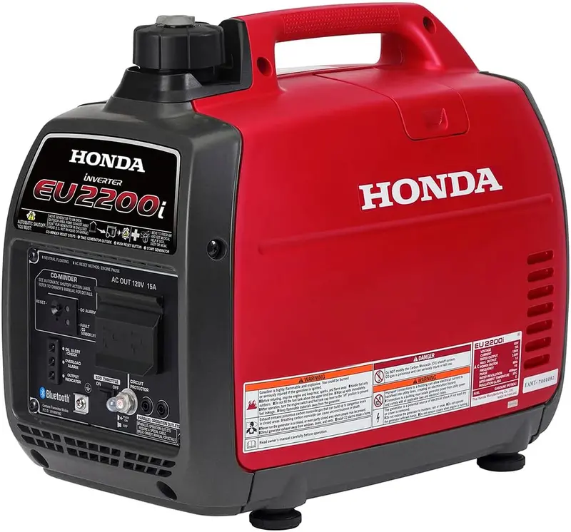 Honda EU2200i 2200W Quiet Inverter Generator with CO Detection