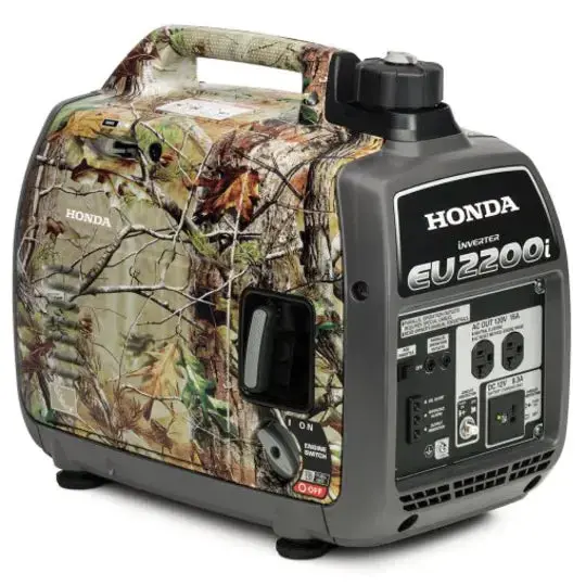Honda EU2200i Ultra-Quiet 2200-Watt Portable Inverter Generator — Fuel-Efficient & Parallel-Capable