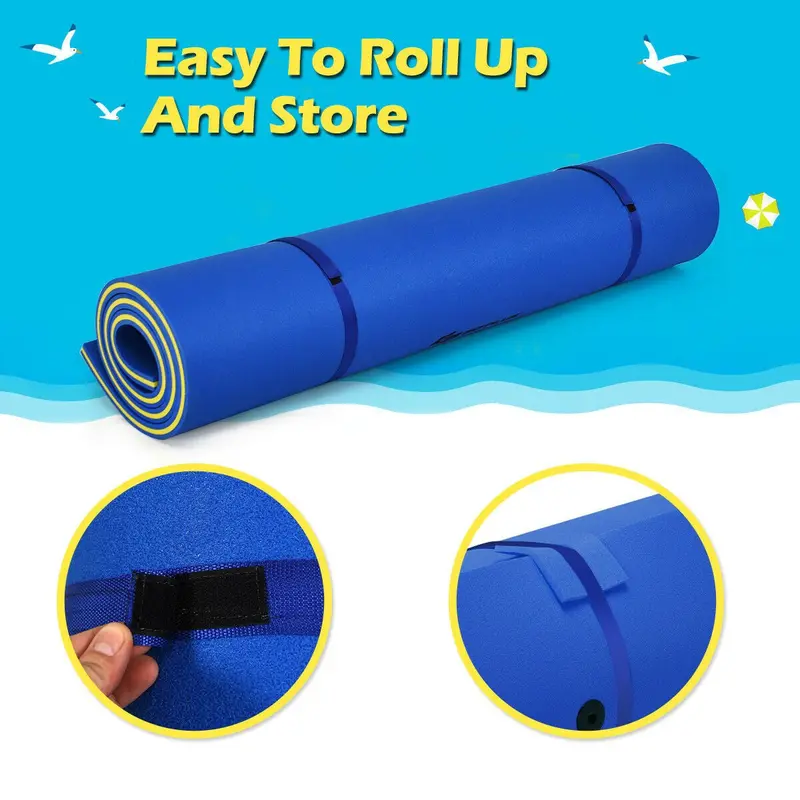 Inflatable Floating Water Mat – Durable Relaxation Platform for Lakes, Pools & Beaches
