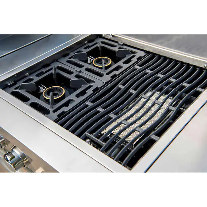 Kirkland Signature Stone Island Gas Grill — 12-Burner Outdoor Cooking System