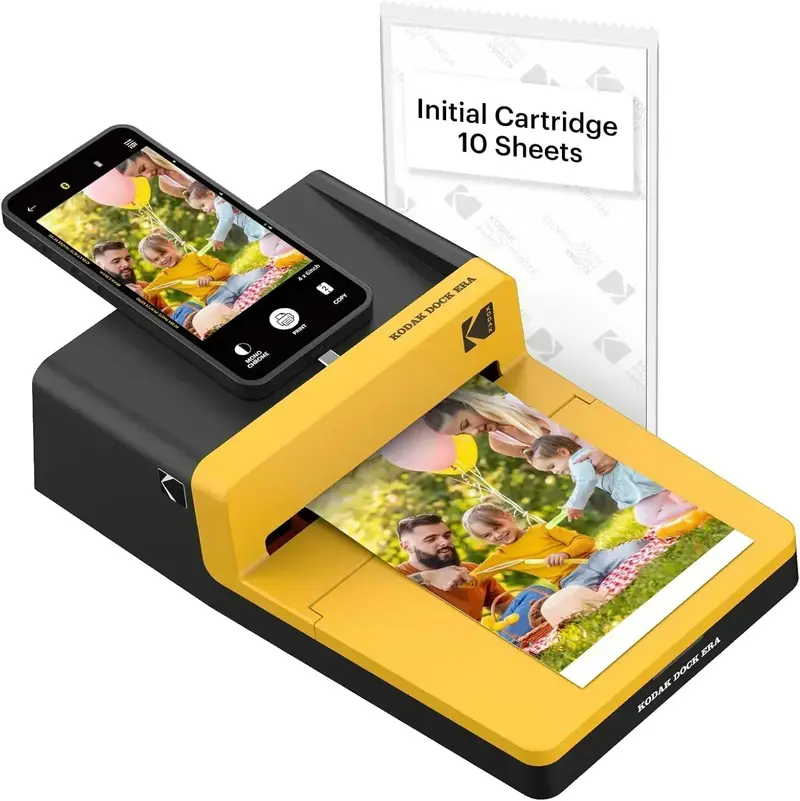KODAK Dock ERA Plus Instant Photo Printer – 4×6 Thermal Printer with Enhanced 4PASS Image Technology 2