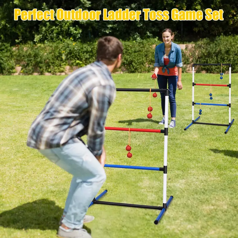 Ladder Toss Game Set – Portable Indoor & Outdoor Lawn Game for All Ages 2