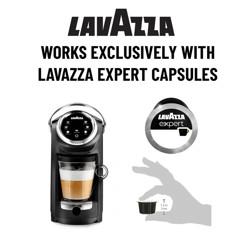 Lavazza LB400 Expert Classy Plus – All-in-One Espresso & Drip Coffee Machine with Integrated Steam Milk Frother