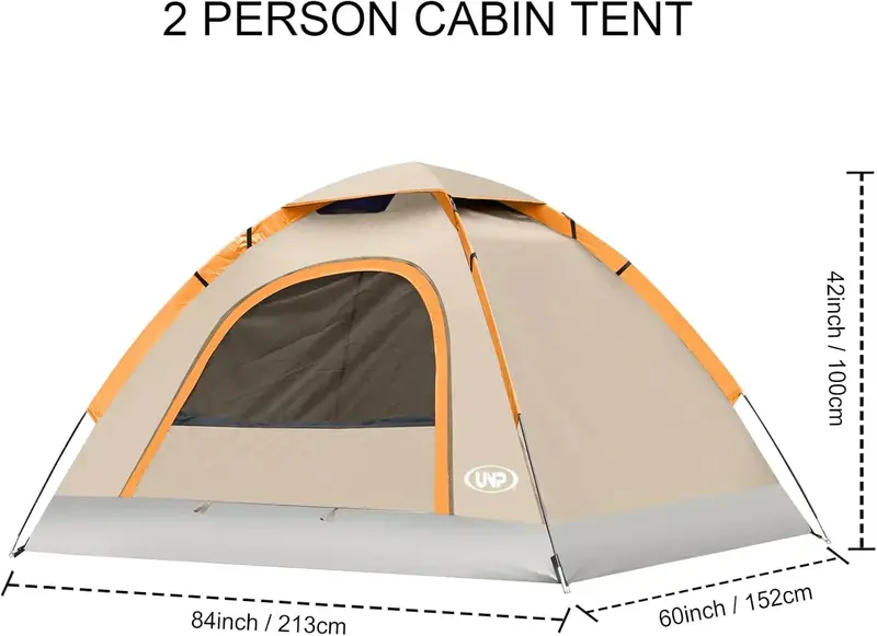 Lightweight Dome Camping Tent — Modular Capacity Options for Hiking, Beach, and Backcountry Use