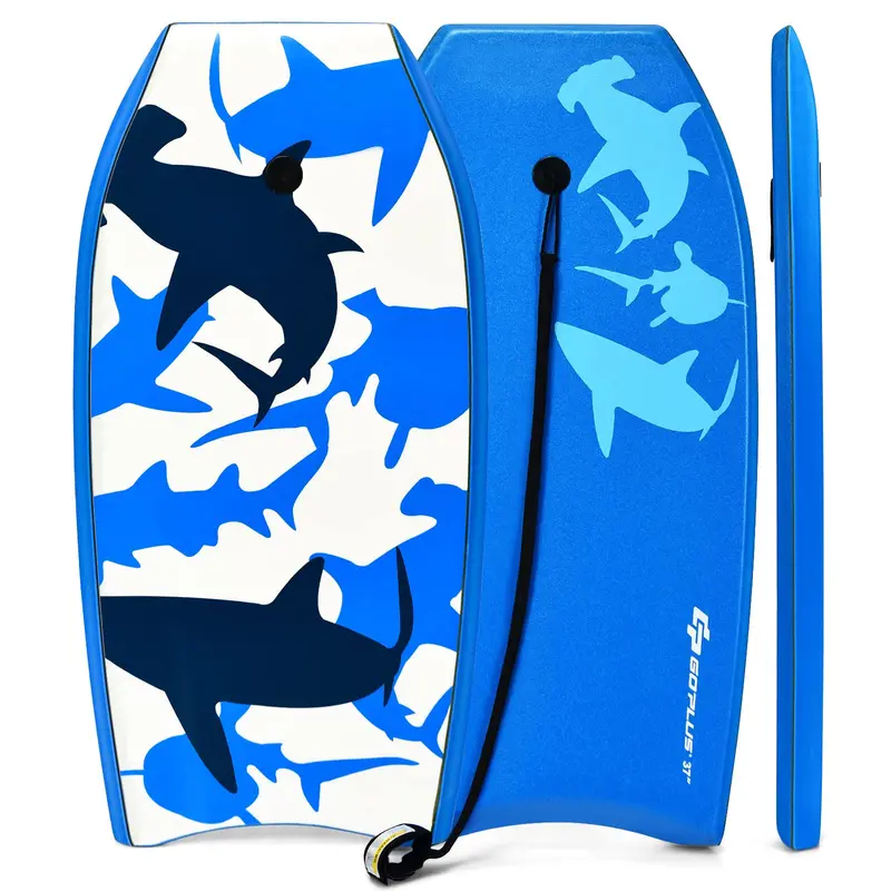 Lightweight Performance Bodyboard – EPS Core, XPE Deck, and HDPE Slick Base