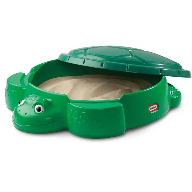 Little Tikes Turtle Sand Table – Outdoor Play Center for Sensory Exploration and Creative Fun