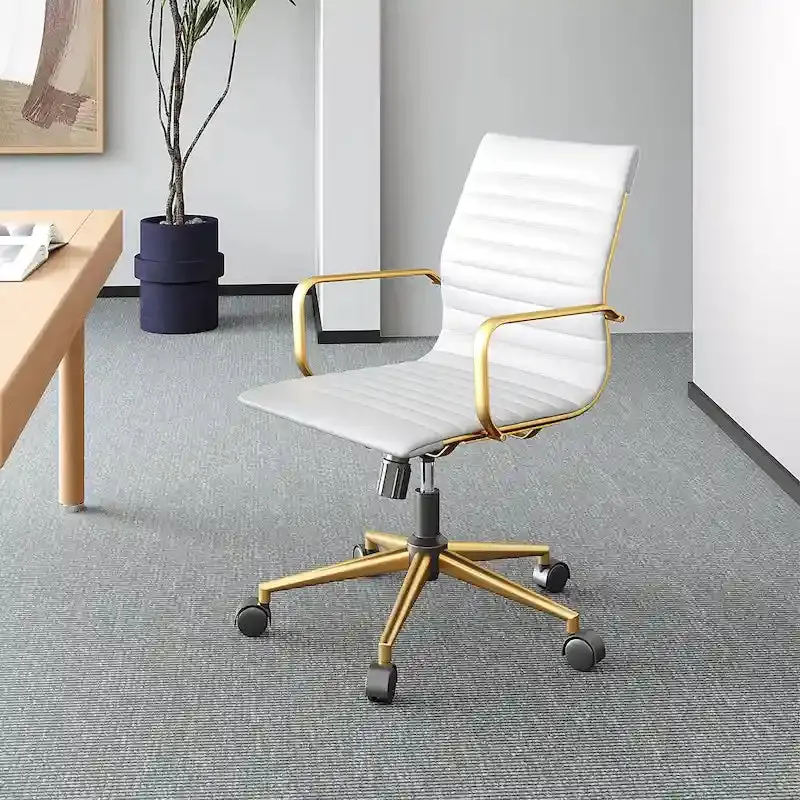 LUXMOD Ribbed Ergonomic Office Chair – Adjustable Comfort for Home or Office 2