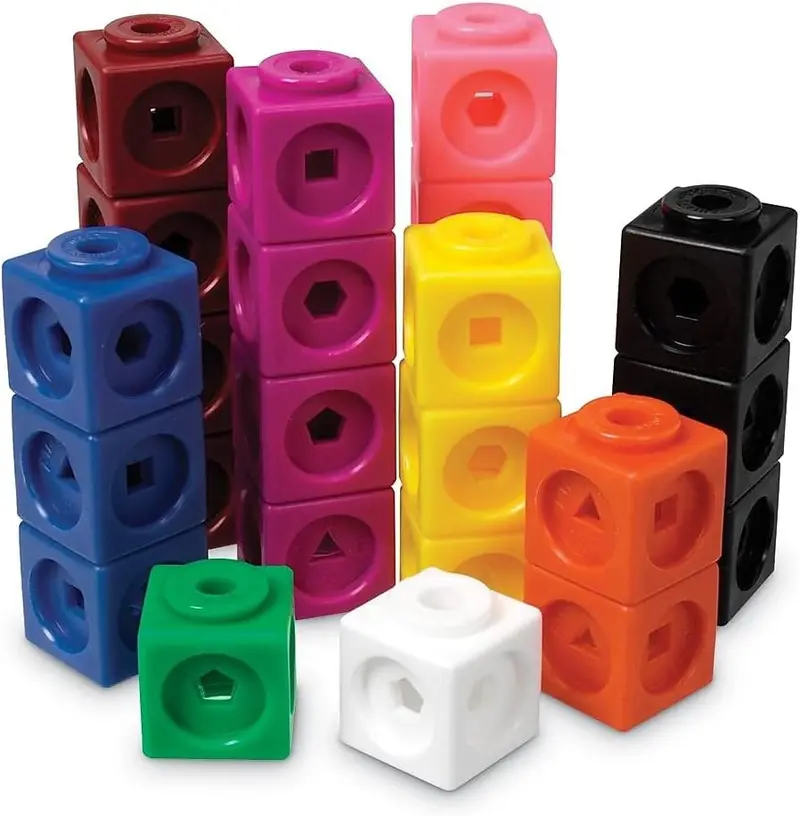 MathLink Cubes STEM Learning Kit (LER4287) – Interactive Counting and Early Math Manipulatives