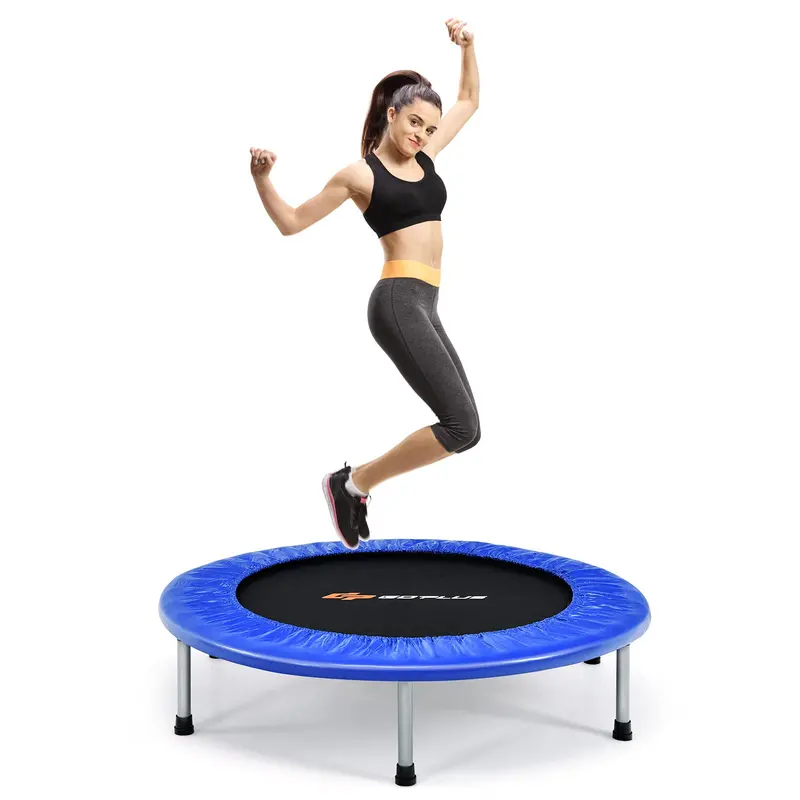Mini Indoor Rebounder Trampoline – Compact Foldable Trampoline for Kids’ Fitness and Safe Play 2